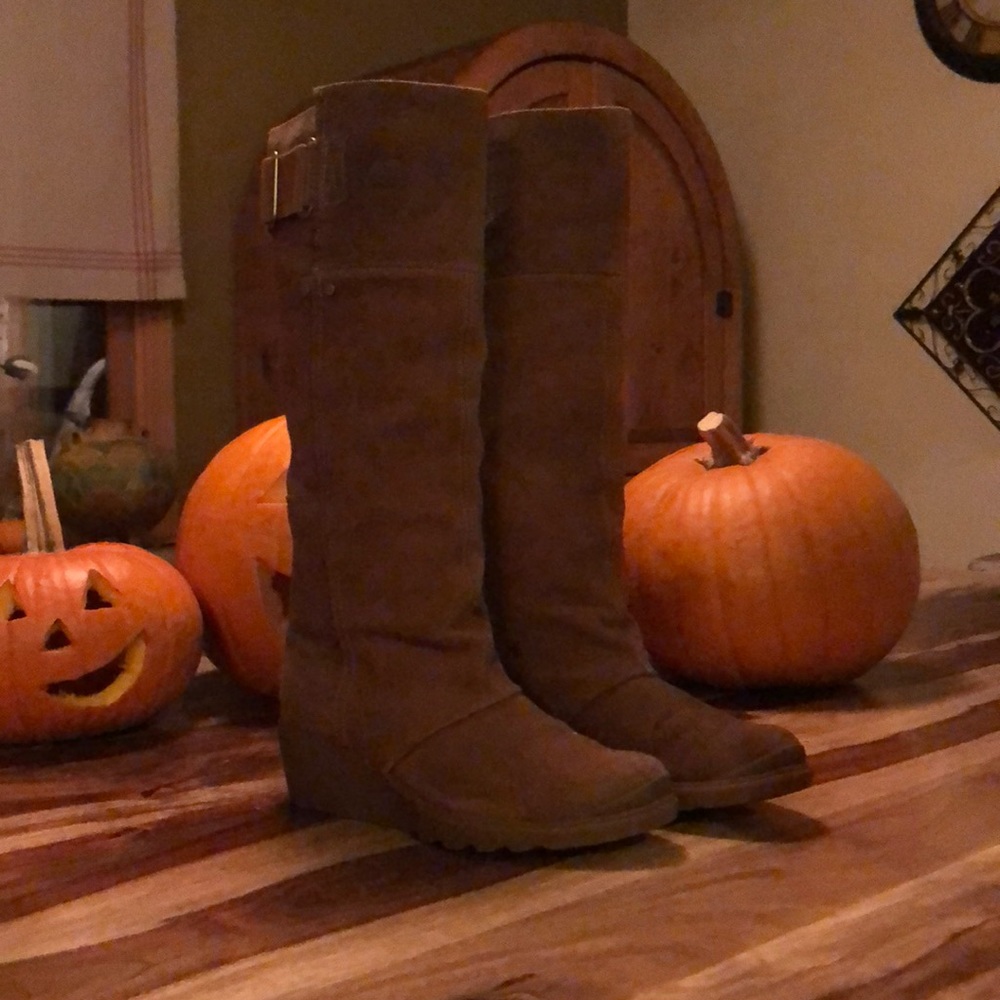 Sorel fashion suede boots